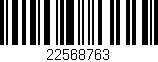 Código de barras (EAN, GTIN, SKU, ISBN): '22568763'