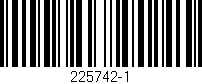Código de barras (EAN, GTIN, SKU, ISBN): '225742-1'