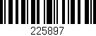 Código de barras (EAN, GTIN, SKU, ISBN): '225897'