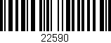 Código de barras (EAN, GTIN, SKU, ISBN): '22590'