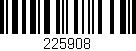 Código de barras (EAN, GTIN, SKU, ISBN): '225908'