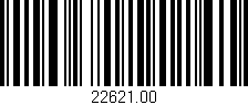 Código de barras (EAN, GTIN, SKU, ISBN): '22621.00'