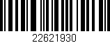 Código de barras (EAN, GTIN, SKU, ISBN): '22621930'