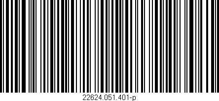 Código de barras (EAN, GTIN, SKU, ISBN): '22624.051.401-p'