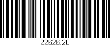 Código de barras (EAN, GTIN, SKU, ISBN): '22626.20'