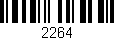 Código de barras (EAN, GTIN, SKU, ISBN): '2264'