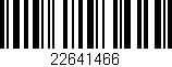 Código de barras (EAN, GTIN, SKU, ISBN): '22641466'