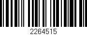 Código de barras (EAN, GTIN, SKU, ISBN): '2264515'