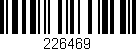 Código de barras (EAN, GTIN, SKU, ISBN): '226469'