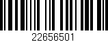 Código de barras (EAN, GTIN, SKU, ISBN): '22656501'