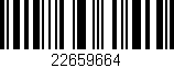 Código de barras (EAN, GTIN, SKU, ISBN): '22659664'