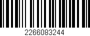Código de barras (EAN, GTIN, SKU, ISBN): '2266083244'