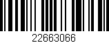 Código de barras (EAN, GTIN, SKU, ISBN): '22663066'