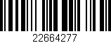 Código de barras (EAN, GTIN, SKU, ISBN): '22664277'