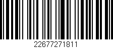 Código de barras (EAN, GTIN, SKU, ISBN): '22677271811'