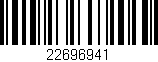 Código de barras (EAN, GTIN, SKU, ISBN): '22696941'