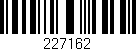 Código de barras (EAN, GTIN, SKU, ISBN): '227162'