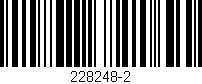 Código de barras (EAN, GTIN, SKU, ISBN): '228248-2'