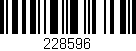 Código de barras (EAN, GTIN, SKU, ISBN): '228596'