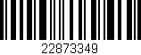 Código de barras (EAN, GTIN, SKU, ISBN): '22873349'