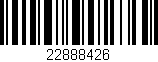 Código de barras (EAN, GTIN, SKU, ISBN): '22888426'