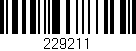 Código de barras (EAN, GTIN, SKU, ISBN): '229211'