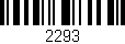 Código de barras (EAN, GTIN, SKU, ISBN): '2293'