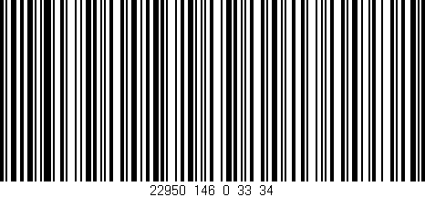 Código de barras (EAN, GTIN, SKU, ISBN): '22950_146_0_33/34'
