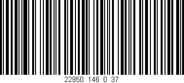 Código de barras (EAN, GTIN, SKU, ISBN): '22950_146_0_37'