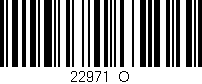 Código de barras (EAN, GTIN, SKU, ISBN): '22971_O'