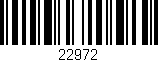 Código de barras (EAN, GTIN, SKU, ISBN): '22972'
