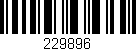Código de barras (EAN, GTIN, SKU, ISBN): '229896'