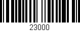 Código de barras (EAN, GTIN, SKU, ISBN): '23000'