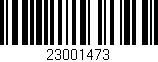 Código de barras (EAN, GTIN, SKU, ISBN): '23001473'
