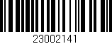 Código de barras (EAN, GTIN, SKU, ISBN): '23002141'