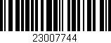 Código de barras (EAN, GTIN, SKU, ISBN): '23007744'