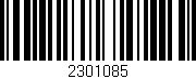 Código de barras (EAN, GTIN, SKU, ISBN): '2301085'