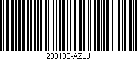 Código de barras (EAN, GTIN, SKU, ISBN): '230130-AZLJ'