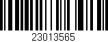 Código de barras (EAN, GTIN, SKU, ISBN): '23013565'