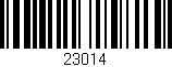 Código de barras (EAN, GTIN, SKU, ISBN): '23014'