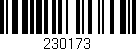 Código de barras (EAN, GTIN, SKU, ISBN): '230173'