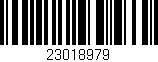 Código de barras (EAN, GTIN, SKU, ISBN): '23018979'