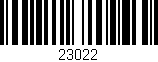 Código de barras (EAN, GTIN, SKU, ISBN): '23022'
