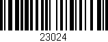 Código de barras (EAN, GTIN, SKU, ISBN): '23024'