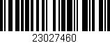 Código de barras (EAN, GTIN, SKU, ISBN): '23027460'