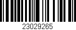 Código de barras (EAN, GTIN, SKU, ISBN): '23029265'