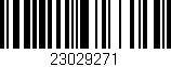 Código de barras (EAN, GTIN, SKU, ISBN): '23029271'