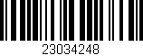 Código de barras (EAN, GTIN, SKU, ISBN): '23034248'