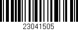 Código de barras (EAN, GTIN, SKU, ISBN): '23041505'