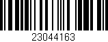 Código de barras (EAN, GTIN, SKU, ISBN): '23044163'